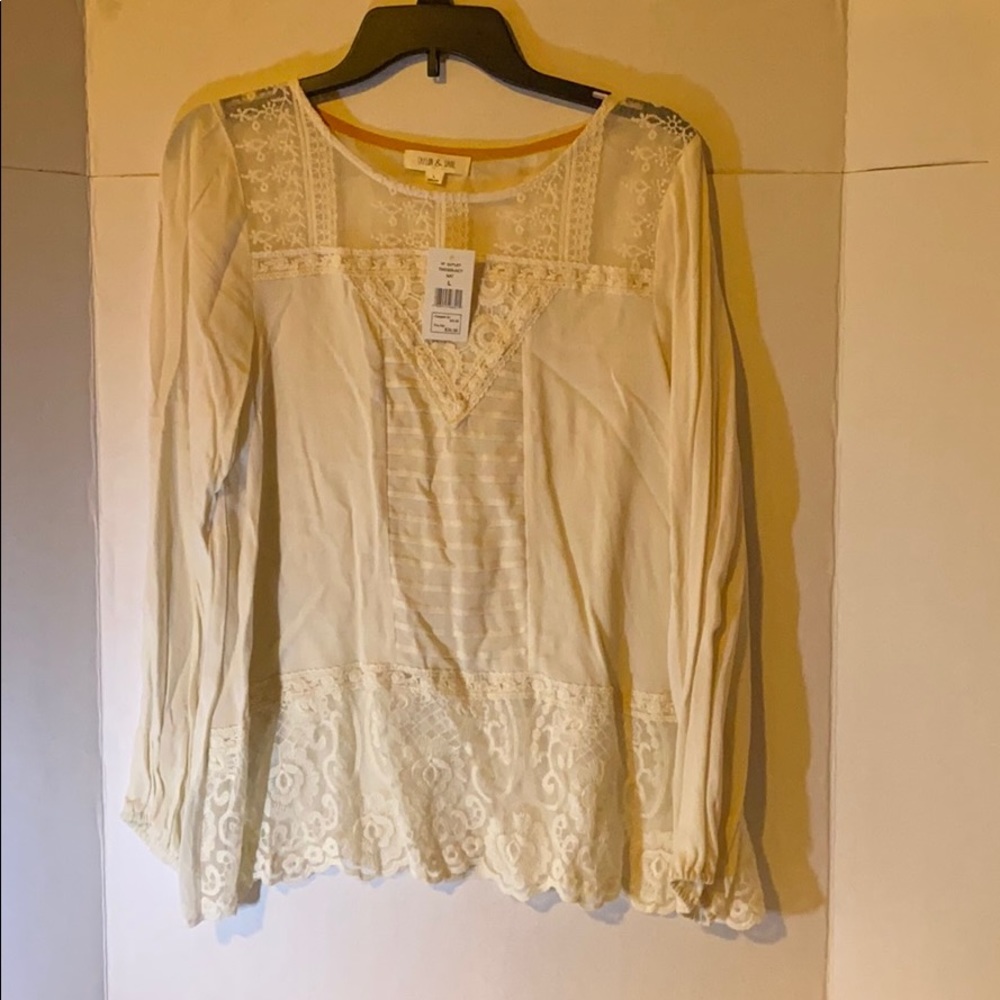 Women’s size Large Taylor & Sage blouse